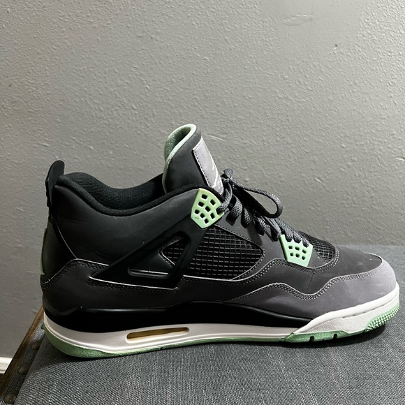 Nike Air Jordan 4 IV Green Glow  308497-033 - Picture 7 of 16